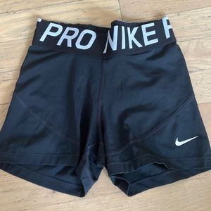 Nike pro shorts